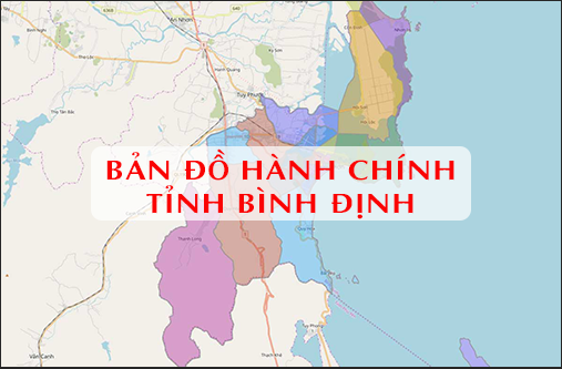 Bản đồ hành chính Tỉnh Bình Định