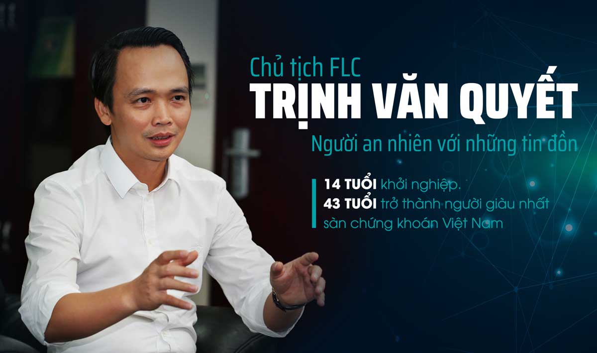 Ông Trịnh Văn Quyết - Chủ tịch tập đoàn FLC Group