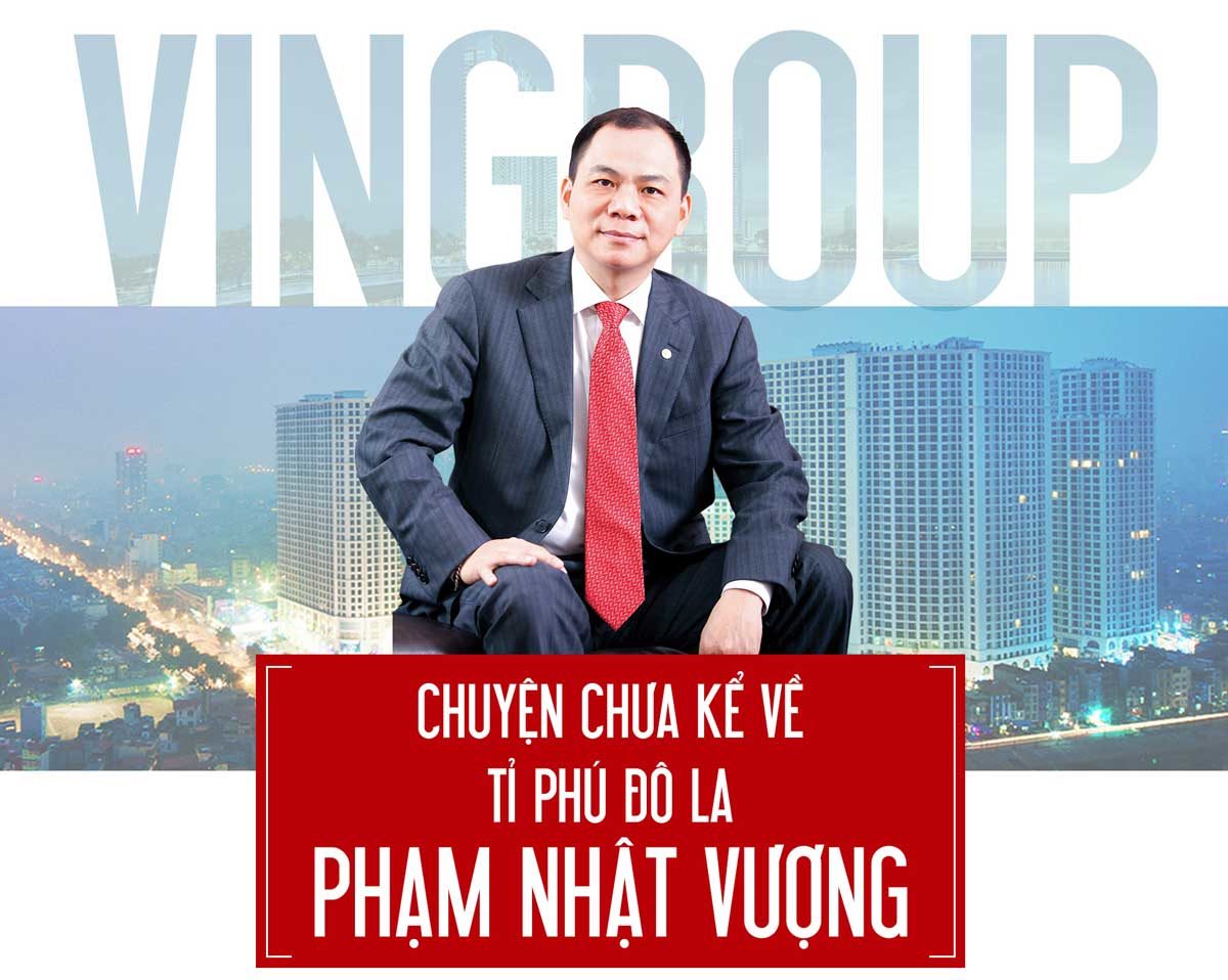 Ông Phạm Nhật Vượng - chủ tịch tập đoàn Vingroup