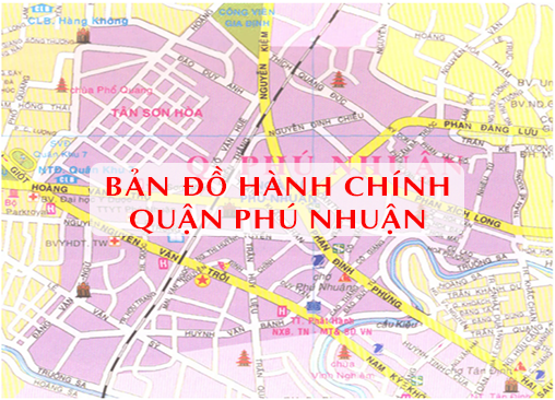 Bản đồ hành chính Quận Phú Nhuận